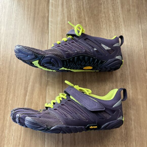 Vibram FiveFingers Shoes V-Train Purple Barefoot Gropcore 17W6606 Women sz 6.5-7 - Picture 3 of 10